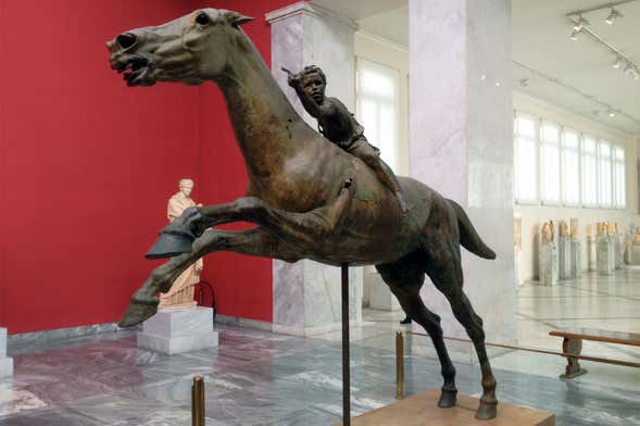 Billet pour le musée archéologique national d'Athènes avec audioguide