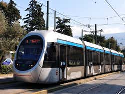 Tramway à Athènes