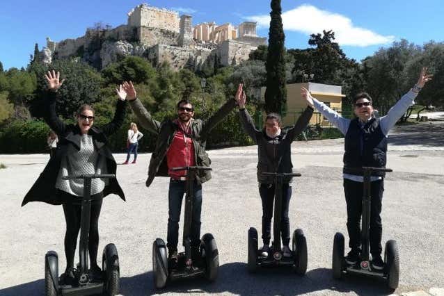 Visite d'Athènes en segway