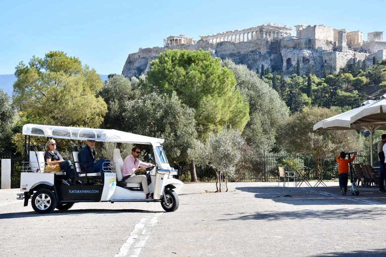 Visite en tuk-tuk dans Athènes