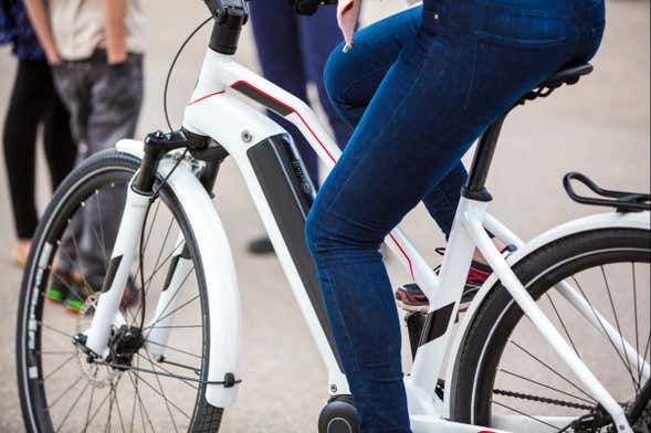 Visite dans Athènes à vélo électrique